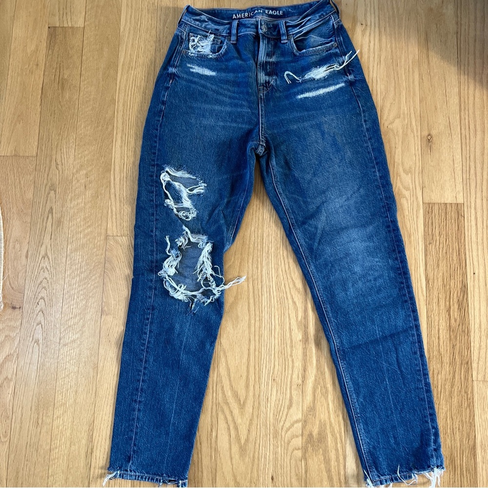 American Eagle Outfitters Mom Jeans Size 4 Long New